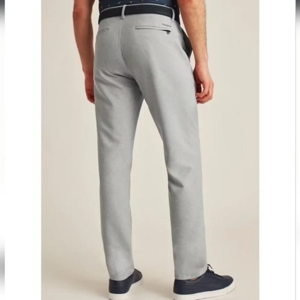Bonobos Golf Pants 38x30 Tailored Fit Light‎ Grey Stretch Performance Athleisure